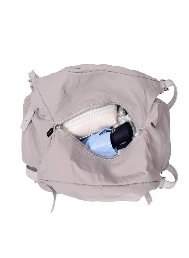 Lino Perros Womens Grey Hobo Bag - Image 5